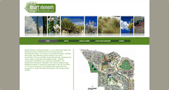 Desktop Screenshot of desertelementslandscape.com