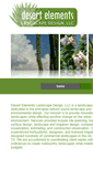 Mobile Screenshot of desertelementslandscape.com